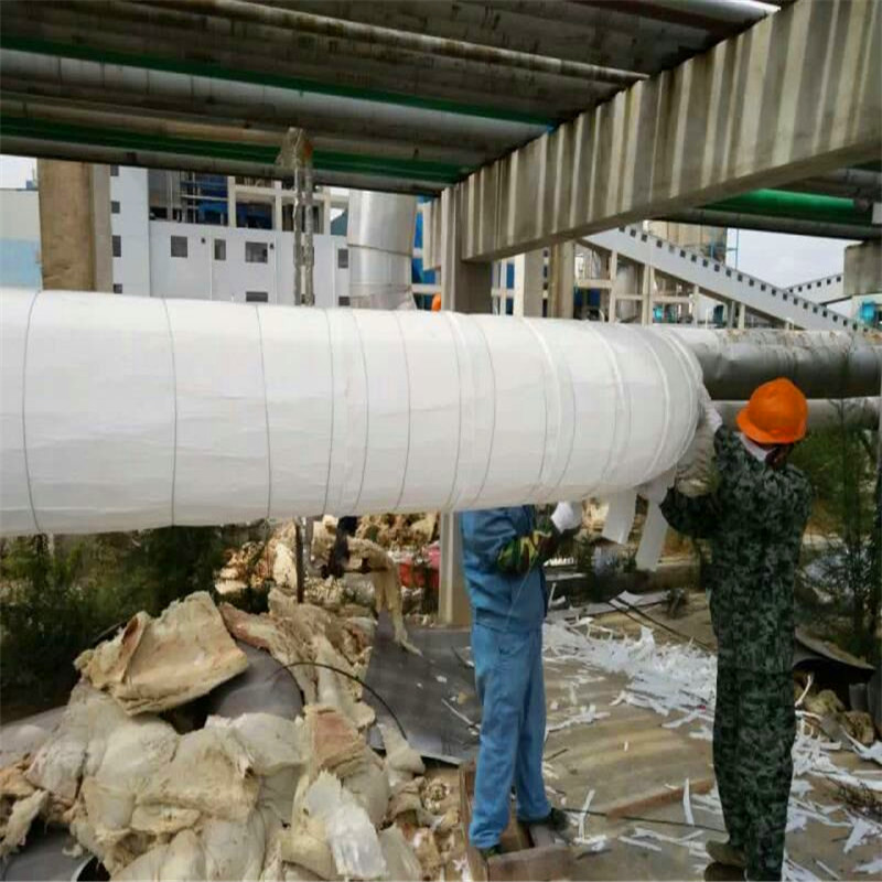 Aerogel Insulation Felt Pipe Insulation Construction Steps